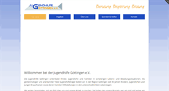 Desktop Screenshot of jugendhilfe-goettingen.de